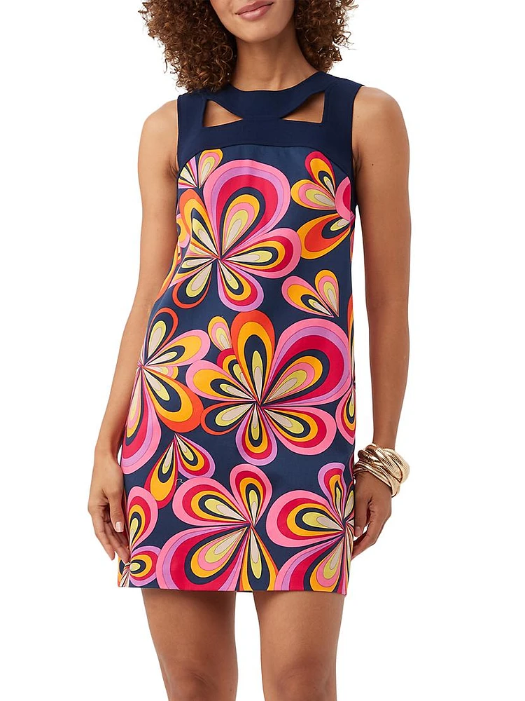 Bev Floral Sleeveless Minidress