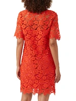 Sun Floral Lace Minidress