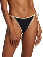 Low-Rise Tie Bikini Bottom