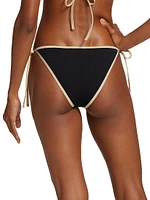 Low-Rise Tie Bikini Bottom