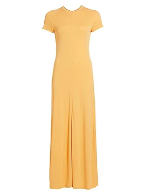 Fluid Jersey Maxi Dress