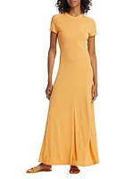 Fluid Jersey Maxi Dress