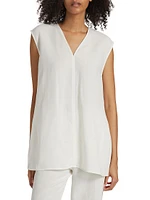 Fluid V-Neck Tunic Top