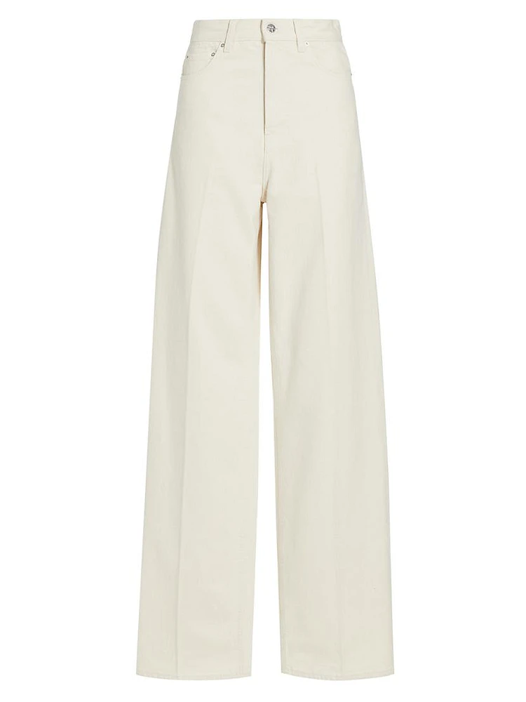 High-Rise Wide-Leg Jeans