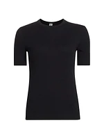 Classic Ribbed Jersey Tee