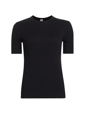 Classic Ribbed Jersey Tee