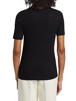 Classic Ribbed Jersey Tee