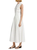 Sleeveless Cotton T-Shirt Dress