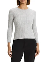 Slim Ribbed Merino Wool Top