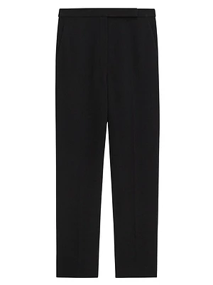 Slim High-Rise Crop Pants