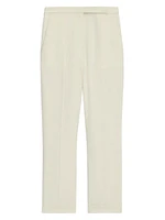 Slim High-Rise Crop Pants