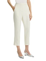 Slim High-Rise Crop Pants