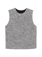 Tweed Crop Top