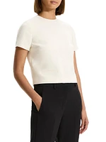 Faux Pocket Crop Top