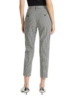 Treeca Mid-Rise Wool-Blend Crop Pants