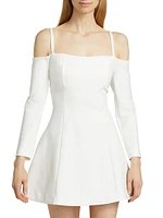 Donatella Cotton-Blend Knit Mindress