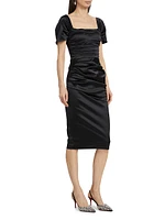 Yudali Satin Cocktail Dress