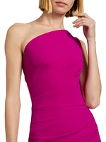 Angelina One-Shoulder Cocktail Dress