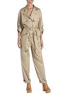 Jocelyne Utilitarian Jumpsuit