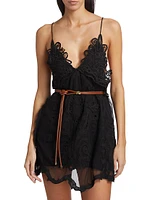 Virginia Guipure Lace Minidress