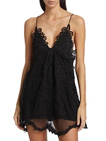 Virginia Guipure Lace Minidress