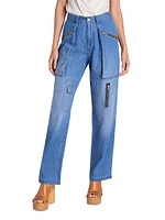 Juliette Denim Cargo Pants