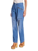 Juliette Denim Cargo Pants