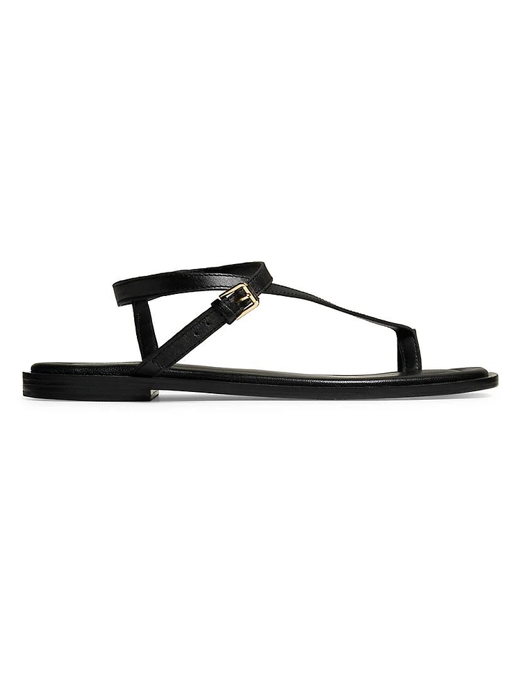 Pae Sheepskin Leather Sandals