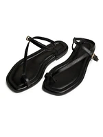 Pae Sheepskin Leather Sandals