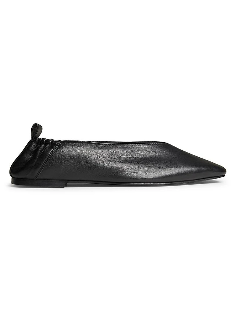 Briot Sheepskin Leather Flats