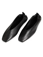 Briot Sheepskin Leather Flats