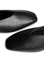 Briot Sheepskin Leather Flats