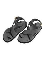 Jalen Full-Grain Leather Sandals