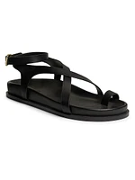 Jalen Slim Leather Sandals