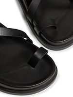 Jalen Slim Leather Sandals