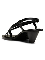 Ira Leather Heeled Sandals