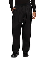 Pleated Cotton Pants