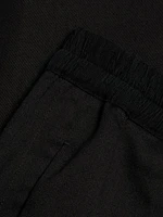 Pleated Cotton Pants