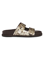 Karung Snakeskin Sandals