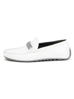 Logo Leather Loafers