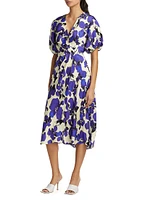 Meadow Floral Midi-Dress