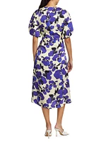 Meadow Floral Midi-Dress