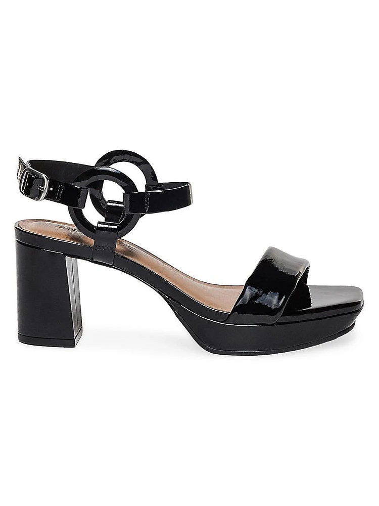 Candace Patent Platform Sandals