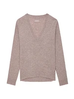 Vivi Cashmere Star Patch Sweater