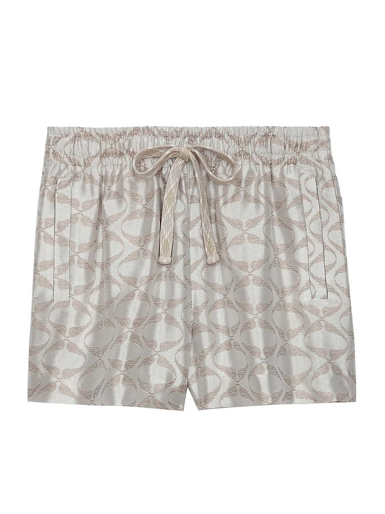 Paxi Jacquard Wing Shorts