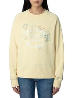 Logo Embroidered Crewneck Sweatshirt