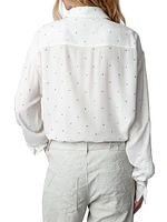 Tyrone Silk Embellished Shirt