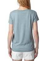 Cotton Crystal-Embellished T-Shirt