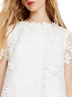 Floral Lace Shirtdress