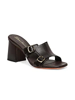 76MM Leather Sandals